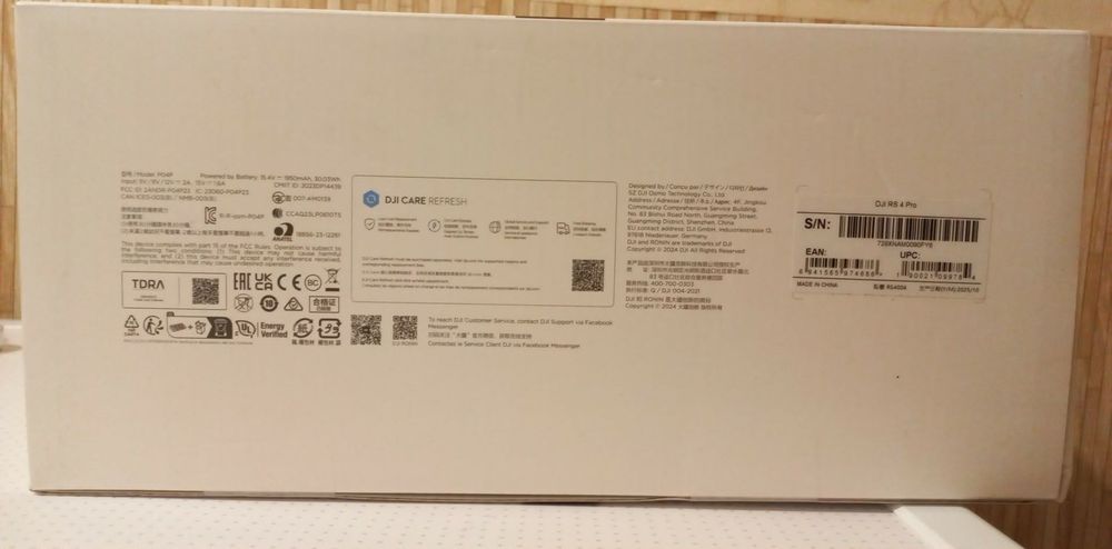 Стабилизатор DJI Ronin RS4 Pro Combo