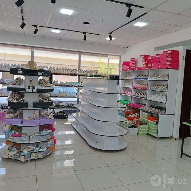 Magazin uchun stelajlar poʻlkalar
