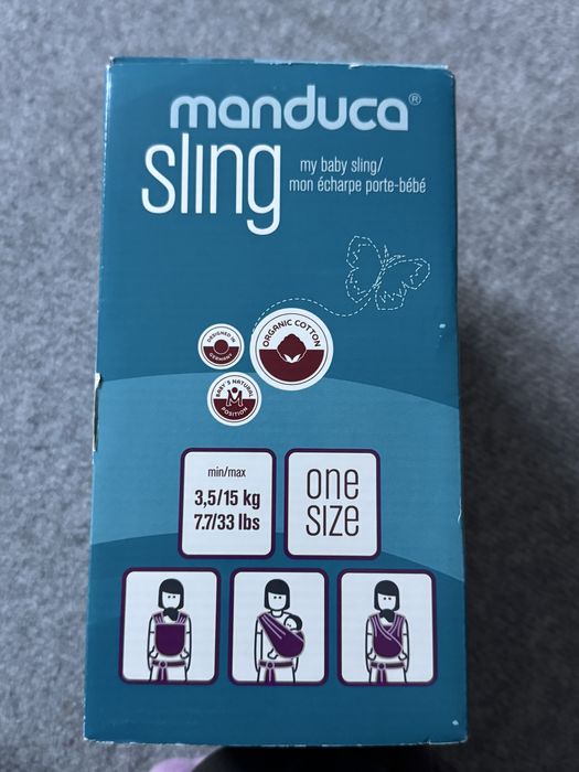 Manduca слинг цвят мента