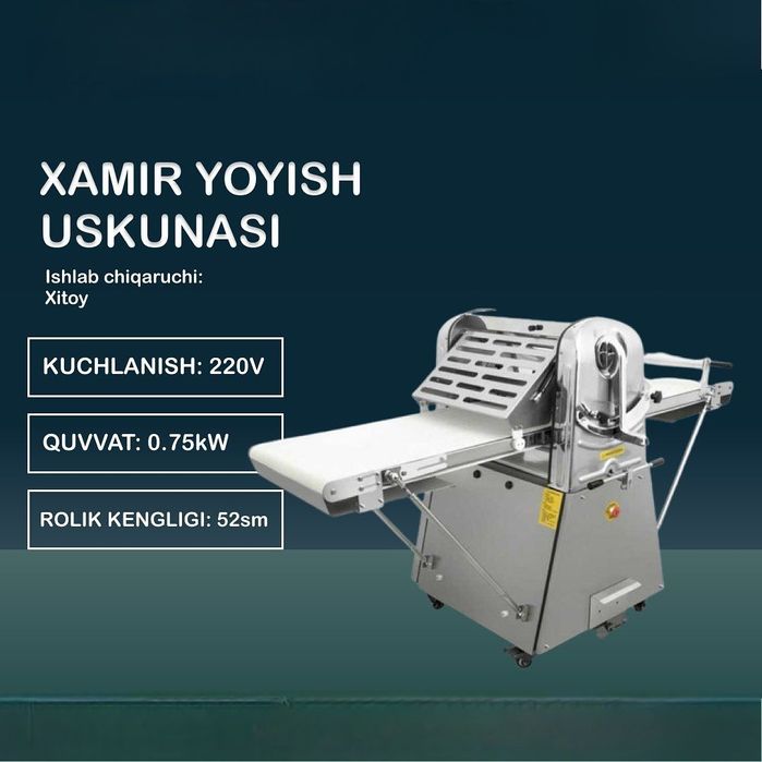 Тестораскатка  XAMIR YOYISH USKUNASI barcha turidan optim narxlarda