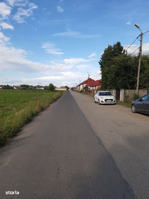 Teren intravilan construibil utilitati asfalt central Lunca Calnicului