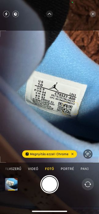 Eladó Jordan 4 University Blue