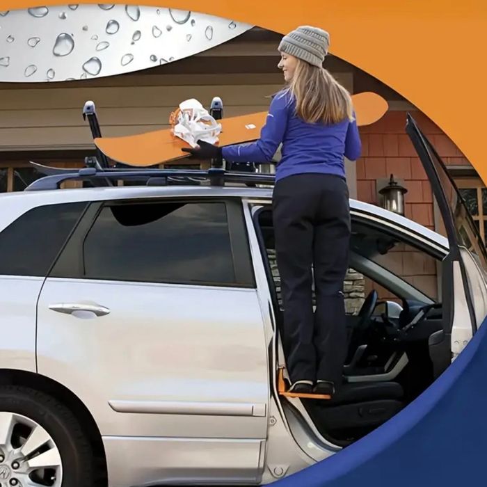 Автомобилна стъпка, която се поставя на ключалката на вратата