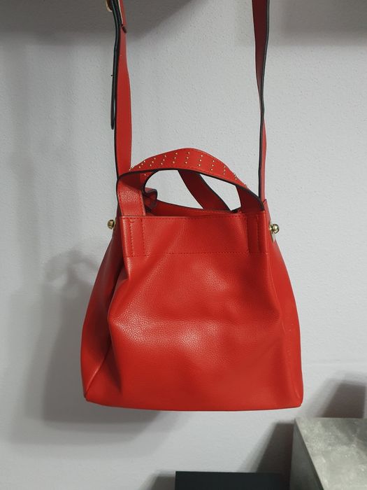 Нова чанта ZARA- червена