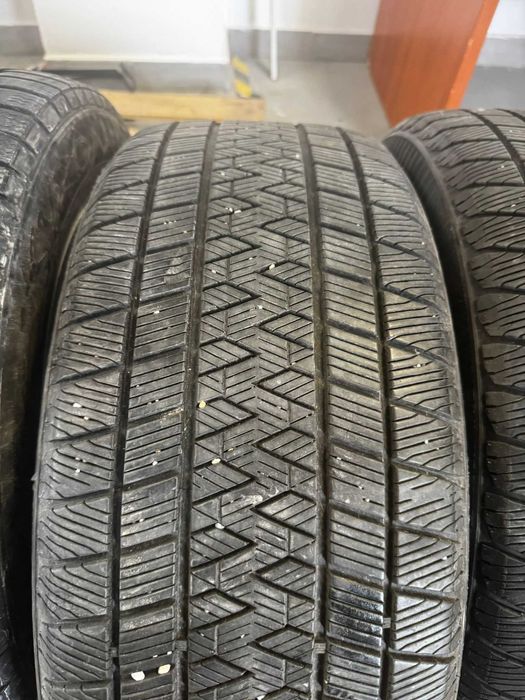 Set 4 jante aliaj originale Porsche Cayenne + anvelope M+S