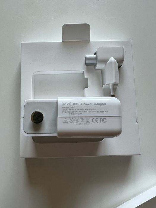 Оригинално зарядно за MAC BOOK. Model - 1947.  Type-C.