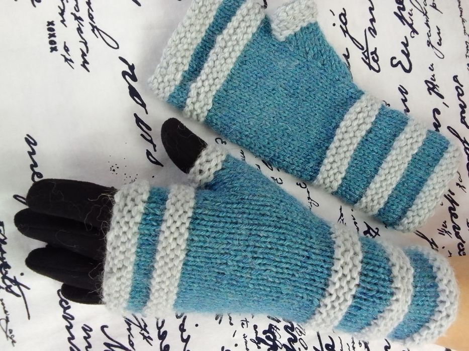 Перчатки-митенки