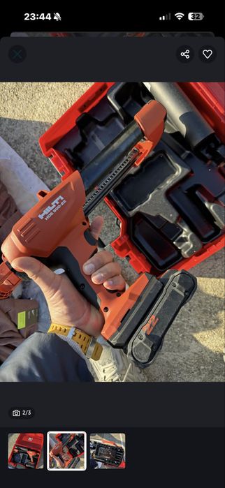 Pistol ancora chimica  Hilti !
