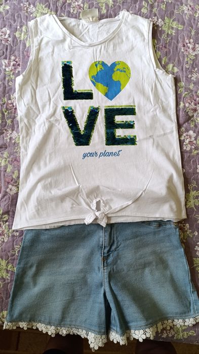 Тонкие серые брючки на девочку 8-10 лет