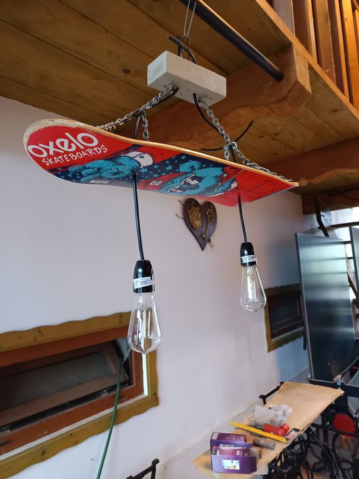 Lustra , lampa artizanala