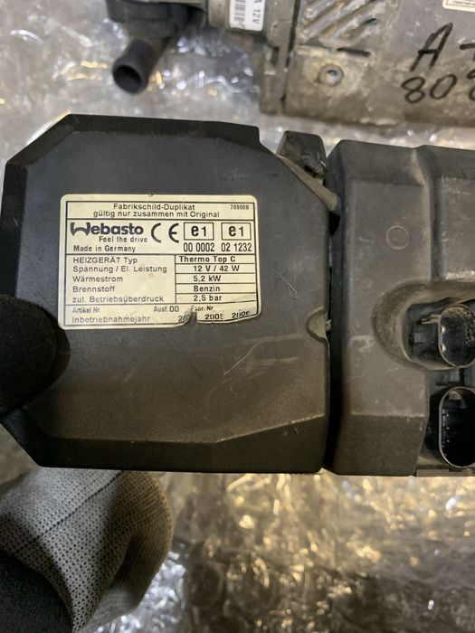 WEBASTO Thermo Top C Benzin