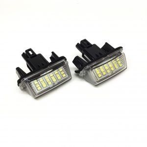 Плафони LED 3027-12 за регистрационен номер Toyota,Citroen,Peugeot