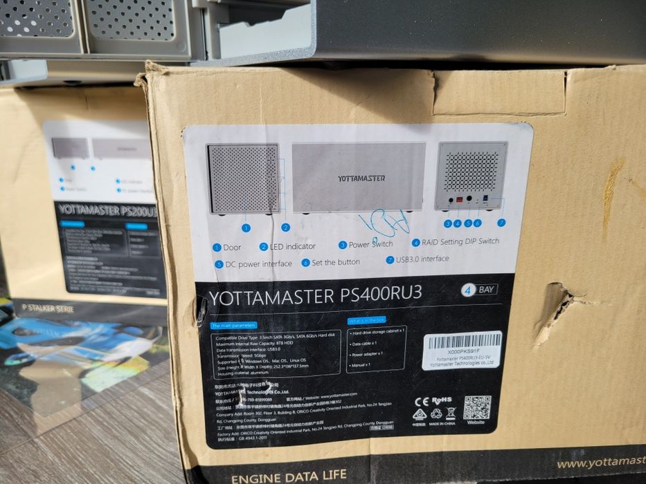 Yottamaster Hard Drive storage  4hdd si 2hdd sata 3.0 si usb 3.0