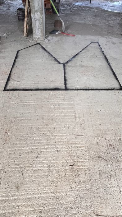 Алмазная резка битона