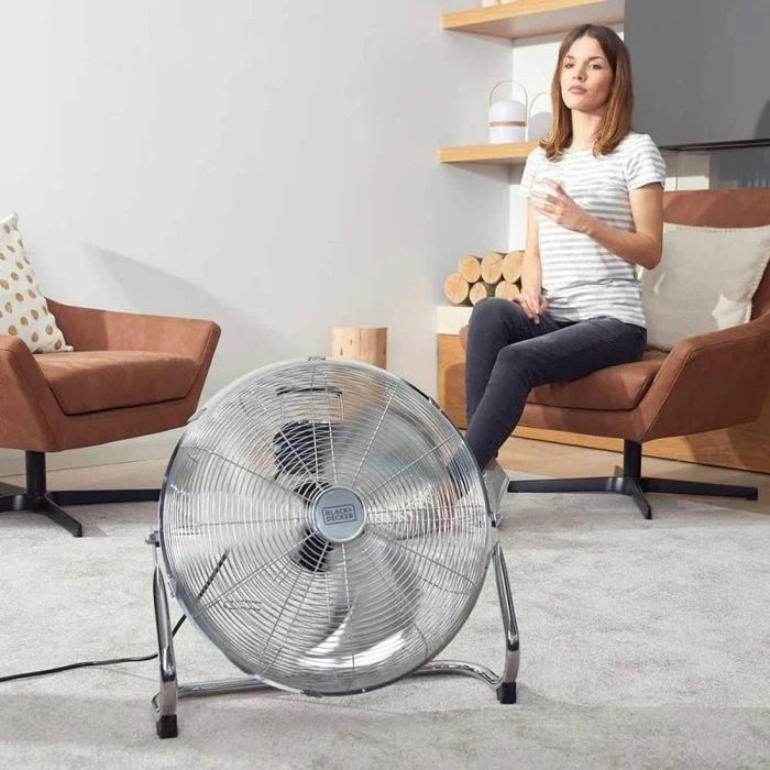 Ventilator inox BLACK & DECKER 120 W - BXEFF120E
