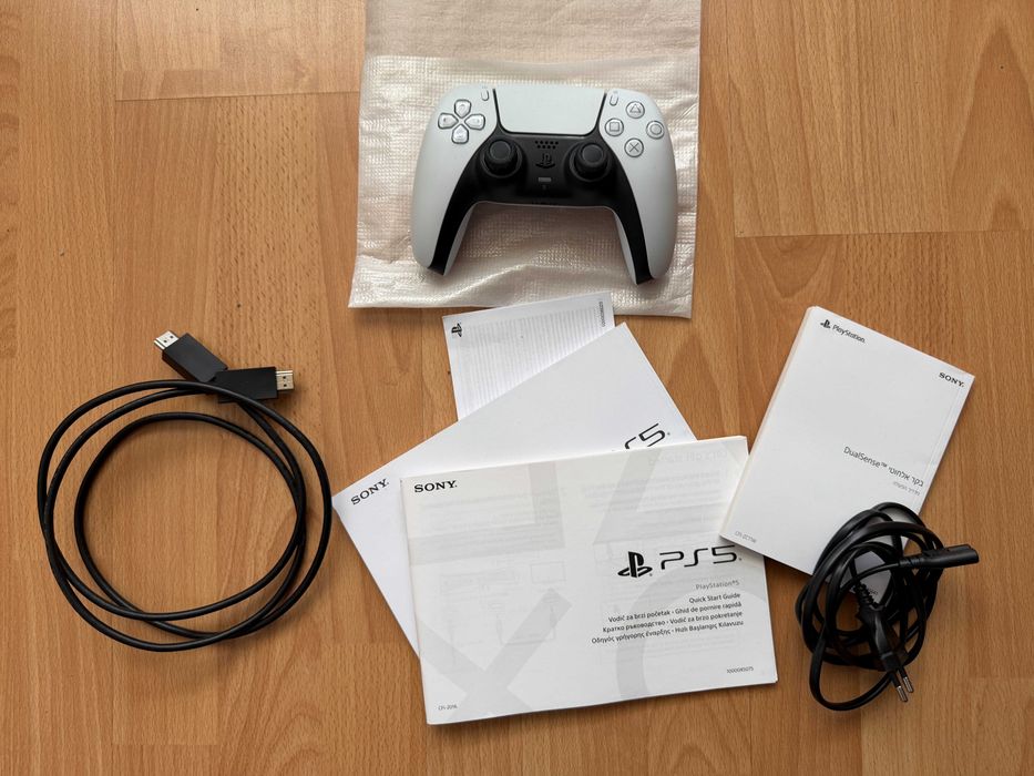 PlayStation 5 Slim 1TB + Disk Drive + 2 игри | Отличен комплект Sony | Mortal Kombat RDR