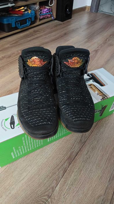 Air Jordan XXXII "Black Cat" (AA1253-003) – номер 43