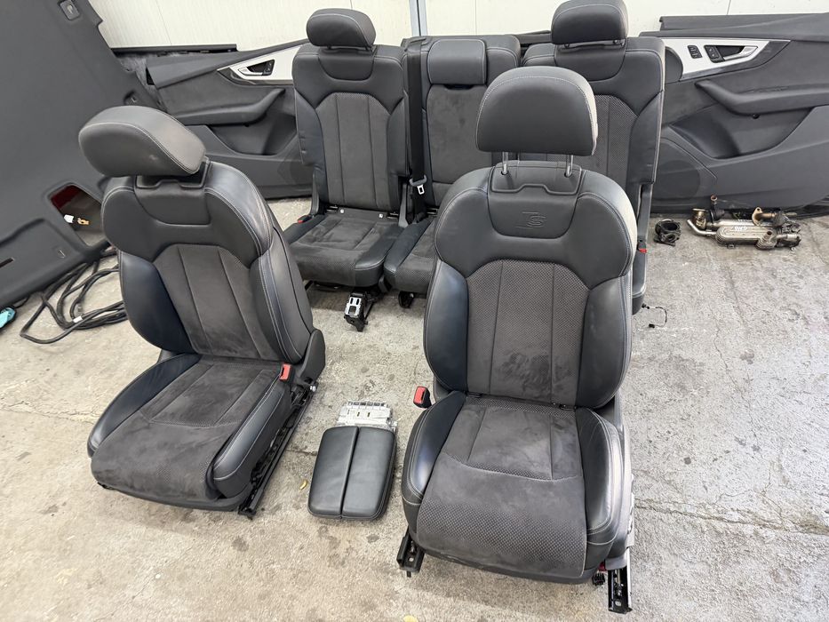 Кожен Sline салон за Audi Q7 4M 2016-2020г Ауди