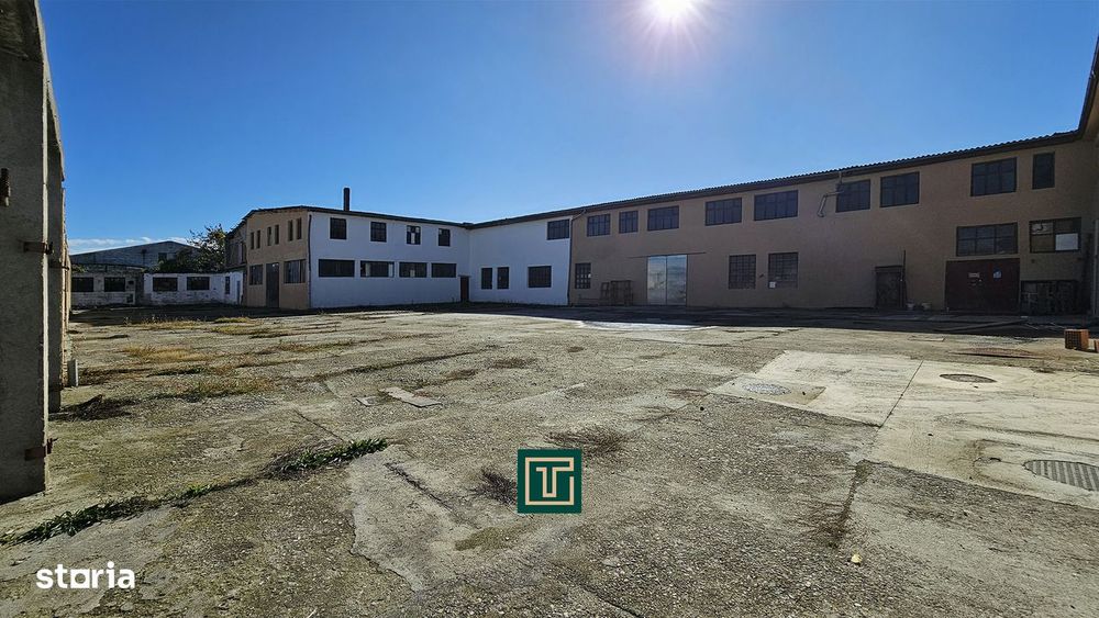 Proprietate multifunctionala - teren generos, cladire si hala in Lugoj