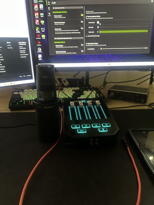 Shure sm7b si GOXLR mini