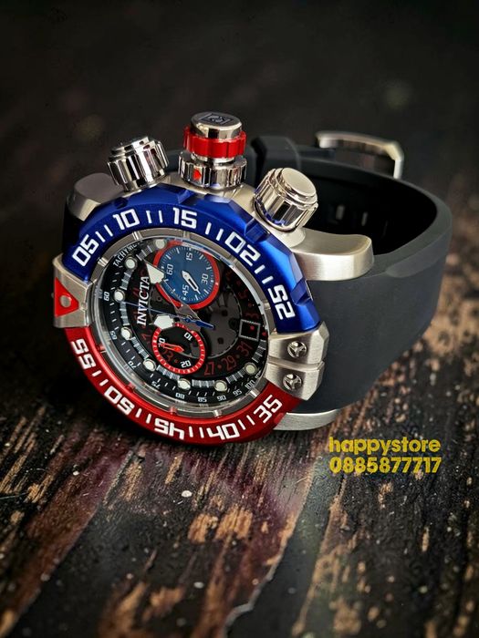 INVICTA Foxhound silver 57 mm, Инвикта нов ръчен часовник