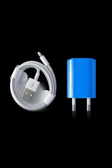 Adaptor incarcare priza  + cablu alimentare compatibil iPhone