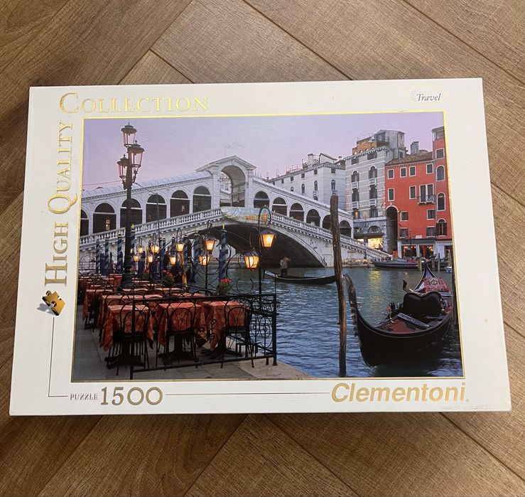 Пазл Моста Венеции Риальто 1500