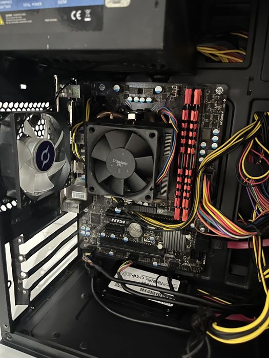 VÂND] Kit Gaming/Office FM2+: MSI A68HM + AMD A10 + 8GB RAM HyperX Savage Red Premium + Cooler