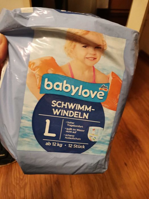 Scutece inot L de la 12 kg 12 buc