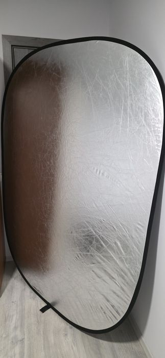 Blendă pliabilă foto/video Walimex 150x200 cm (Argintiu/Alb) + Husa