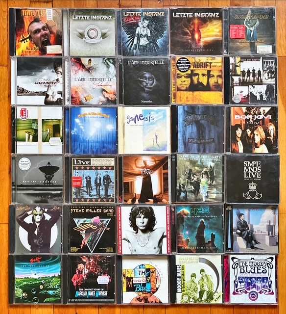 Lot 2 CD orig rock: Letzte Instanz, Bon Jovi, Live, Creedence,Coldplay