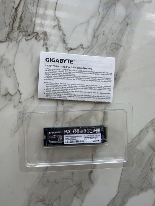 Ssd gen 3 2500 e gygabyte