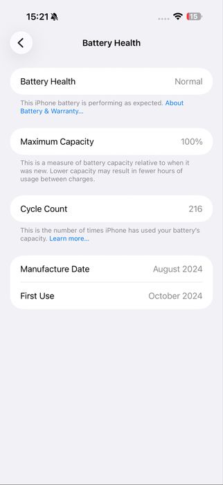 Iphone 16 pro max Titanium gri