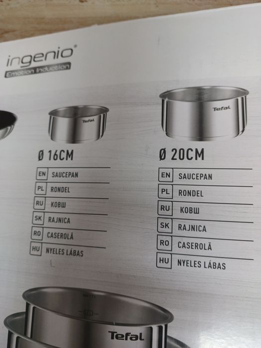 Oale Tefal noi , gradate fără mâner