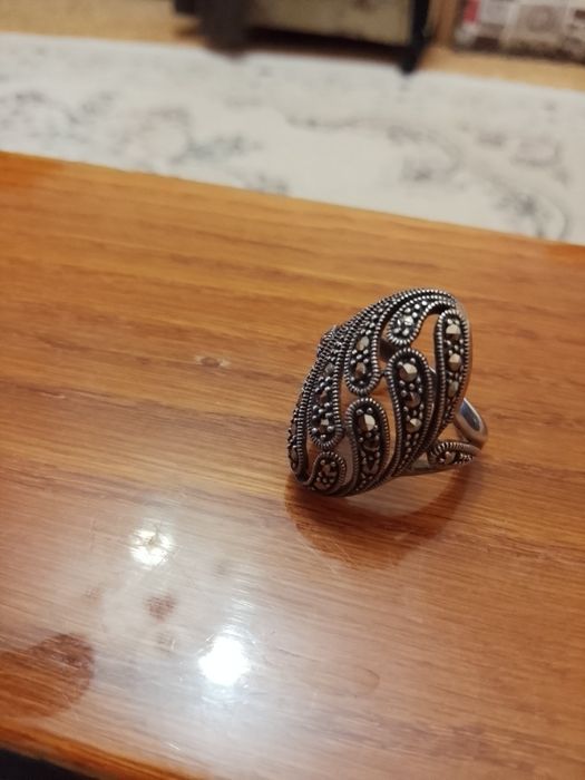 Продам кольцо ,чернение серебро