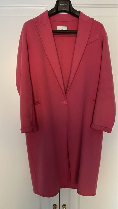 Пальто из шерсти французкое Sandro