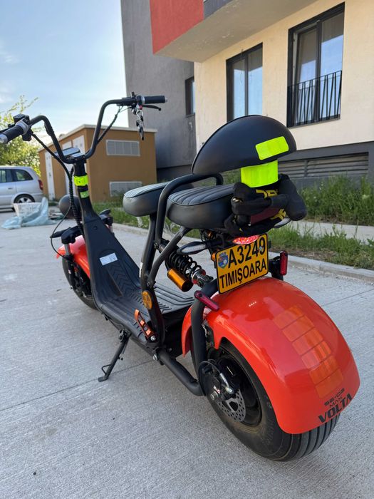 Scuter electric 1500W CityCoco Tip Harley / Asigurare / Inmatriculat