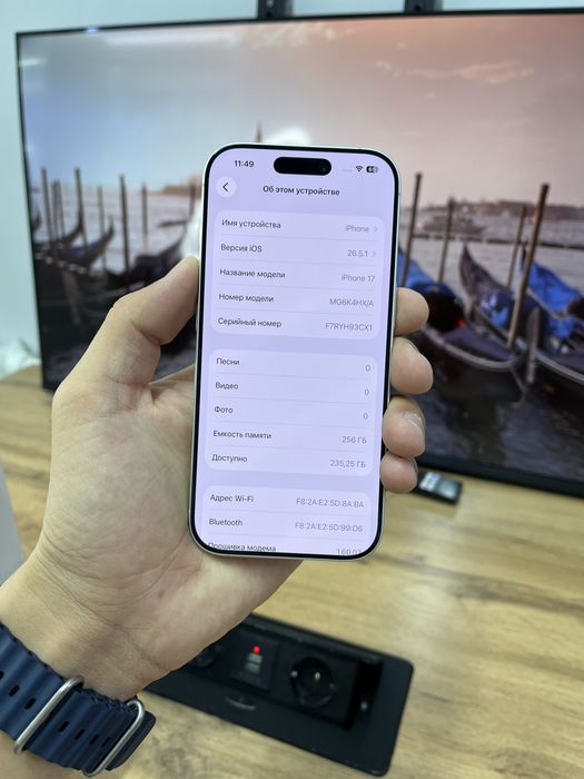 Телефон iPhone 17 EAC