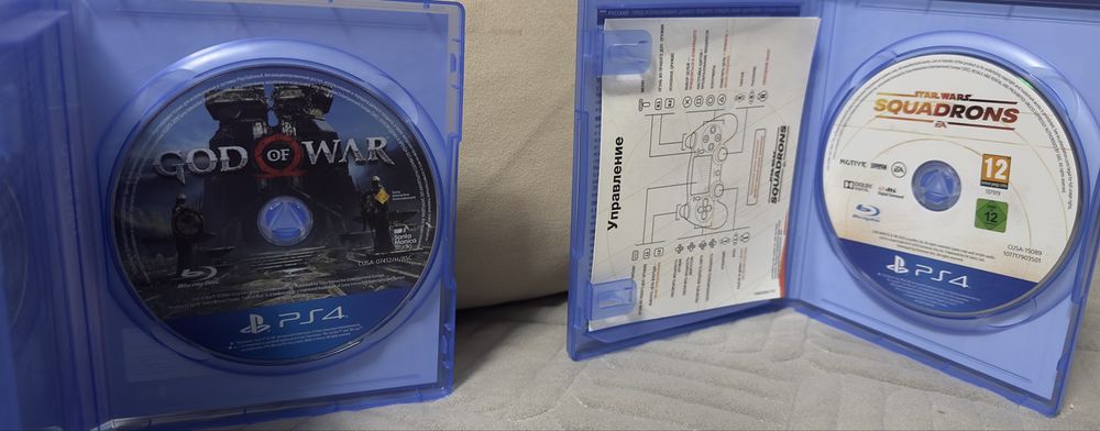 Продам игры на PS4 или обмен