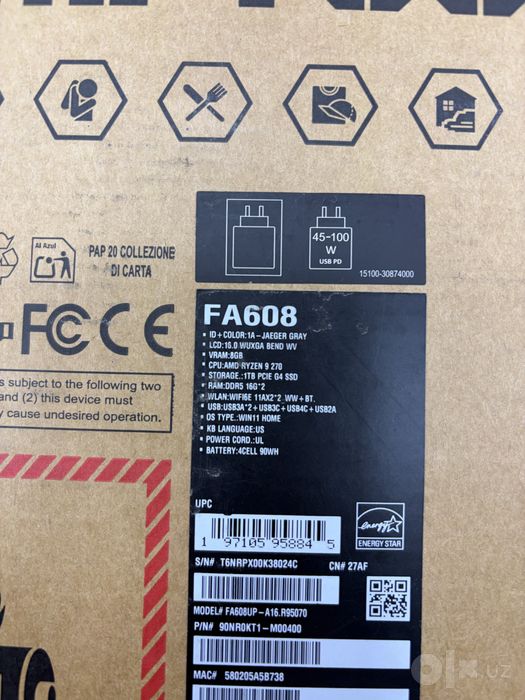 Asus Tuf A16 usa