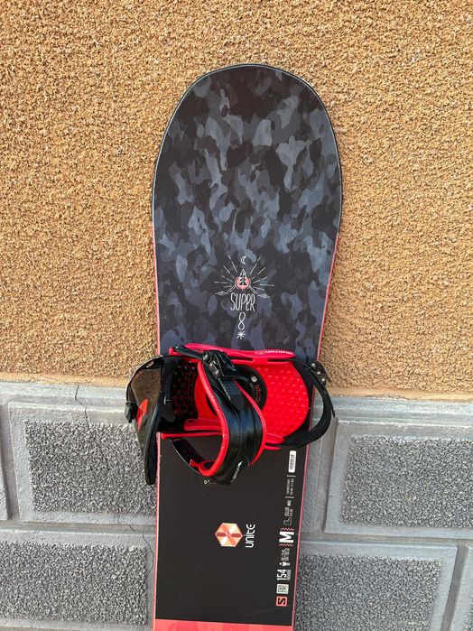placa snowboard salomon super 8 L154