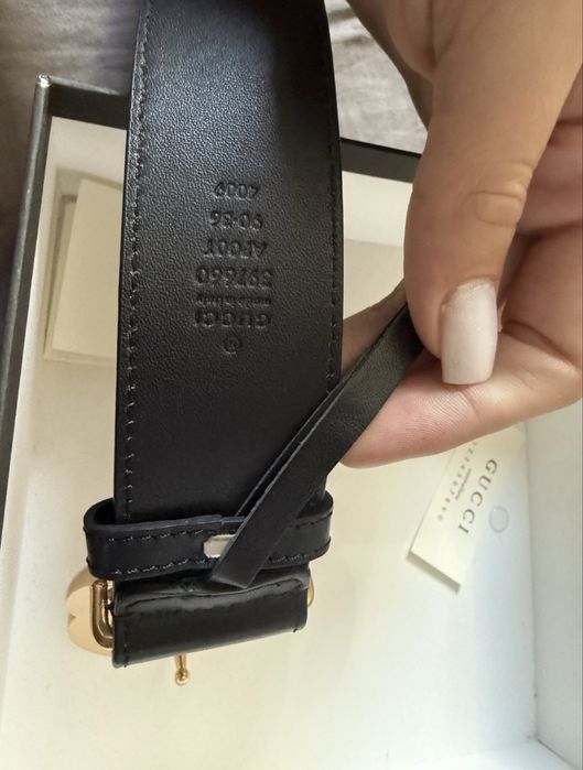 Кожен колан Gucci