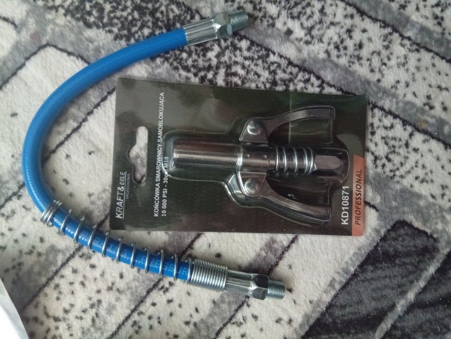 Cap decalimetru gresor profesional cu furtun