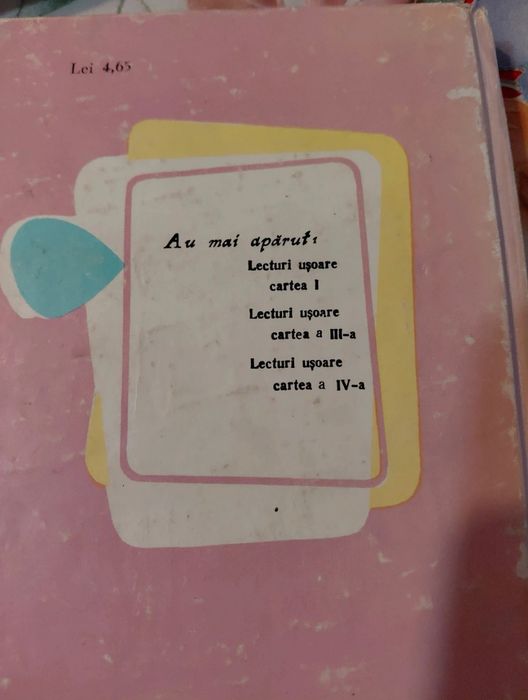 Cărți Vechi Franceză Lectures en français facile 1970 
​Vând se