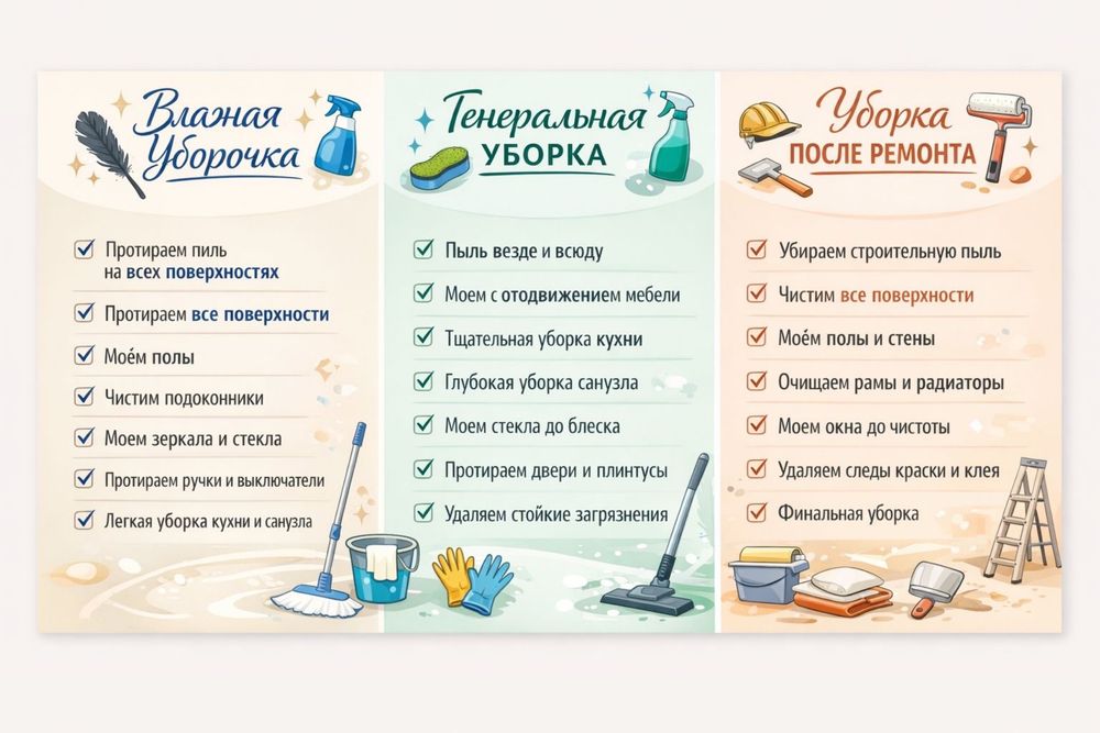 Уборка Клининг Химчистка