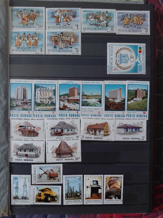Timbre romanesti serii complete 1967-1989