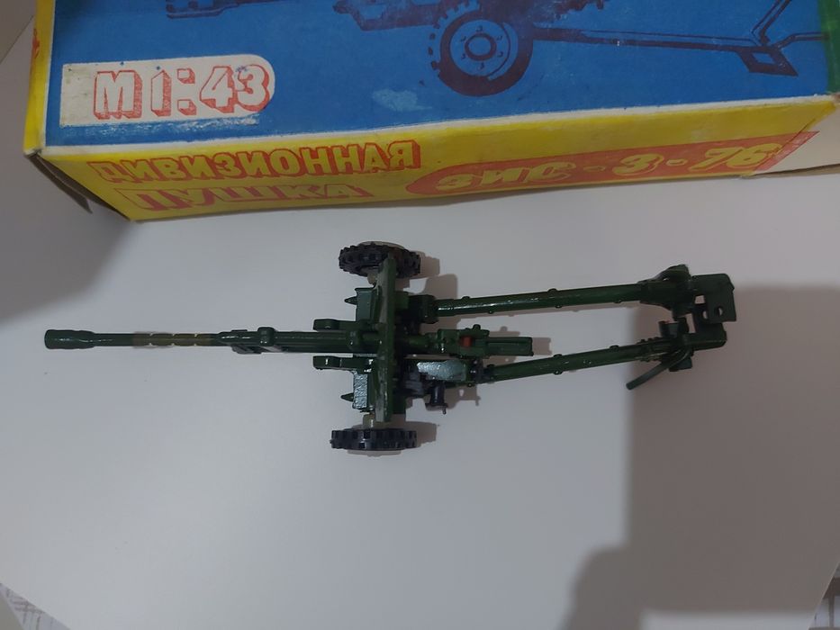 Дивизионная пушка, макет  СССР