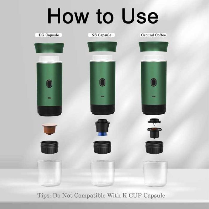 Безжична преносима кафемашина Planet Tech 3 в 1