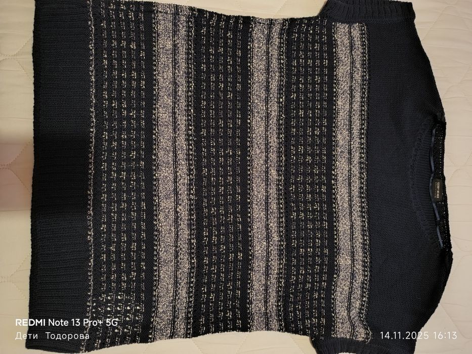 Продавам чисто нов,дамски тъмносин  пуловер без ръкави Gerry Weber.