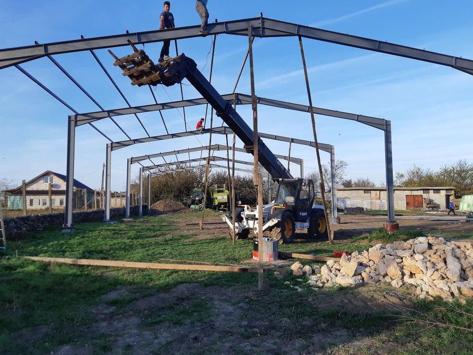 Vand hală 10x20 confecționată din euro profile IPE Facem si alte dimen